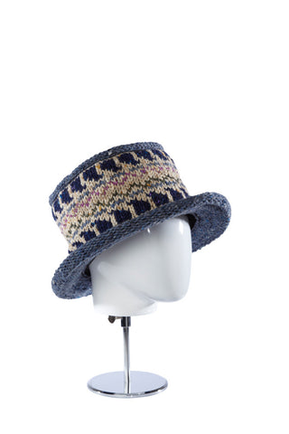 Kilkenny "Caroline" Ladies Hat, Deco-design, Håndstrikket uld. Normalpris 499,- NU 249,-