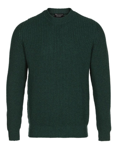 Herre Hawick Knitwear Sweater Green